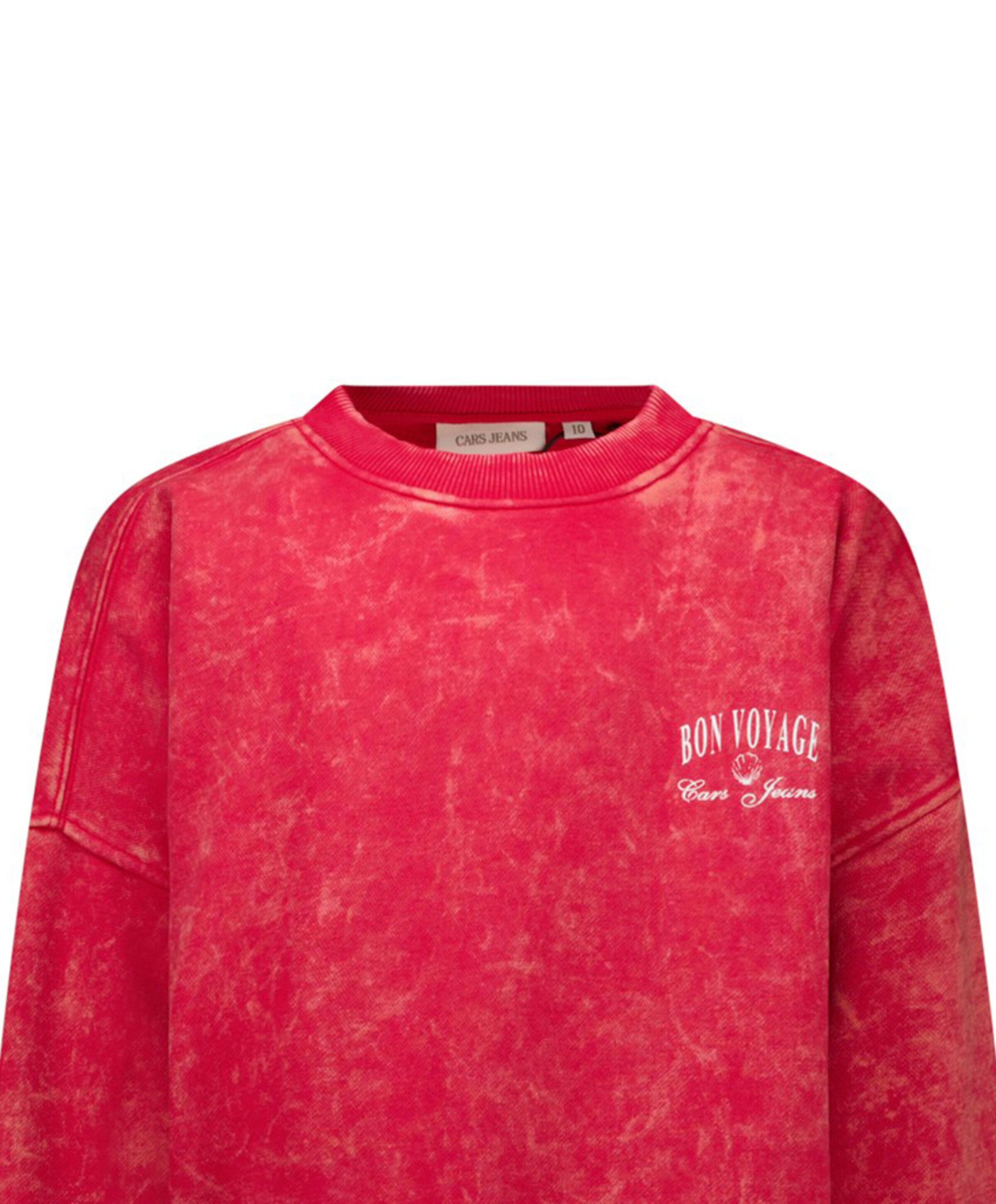 Cars Jeans Meisjes sweater bordeaux