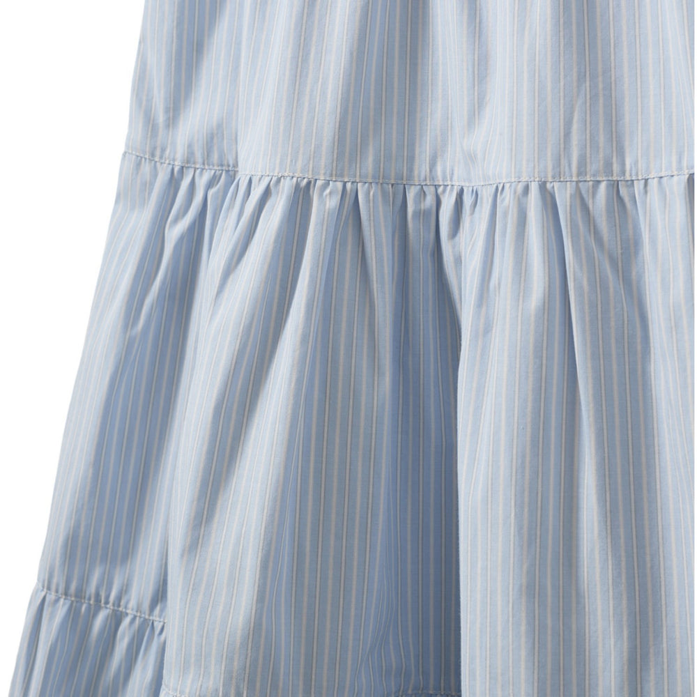 Køb Sofie Schnoor Light Blue Striped Vivisy Nederdel