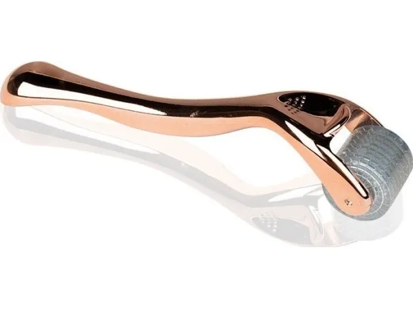 Activeshop DERMA ROLLER DO MEZOTERAPII ROSE GOLD 0,75mm 192 IGŁY TYTANOWE