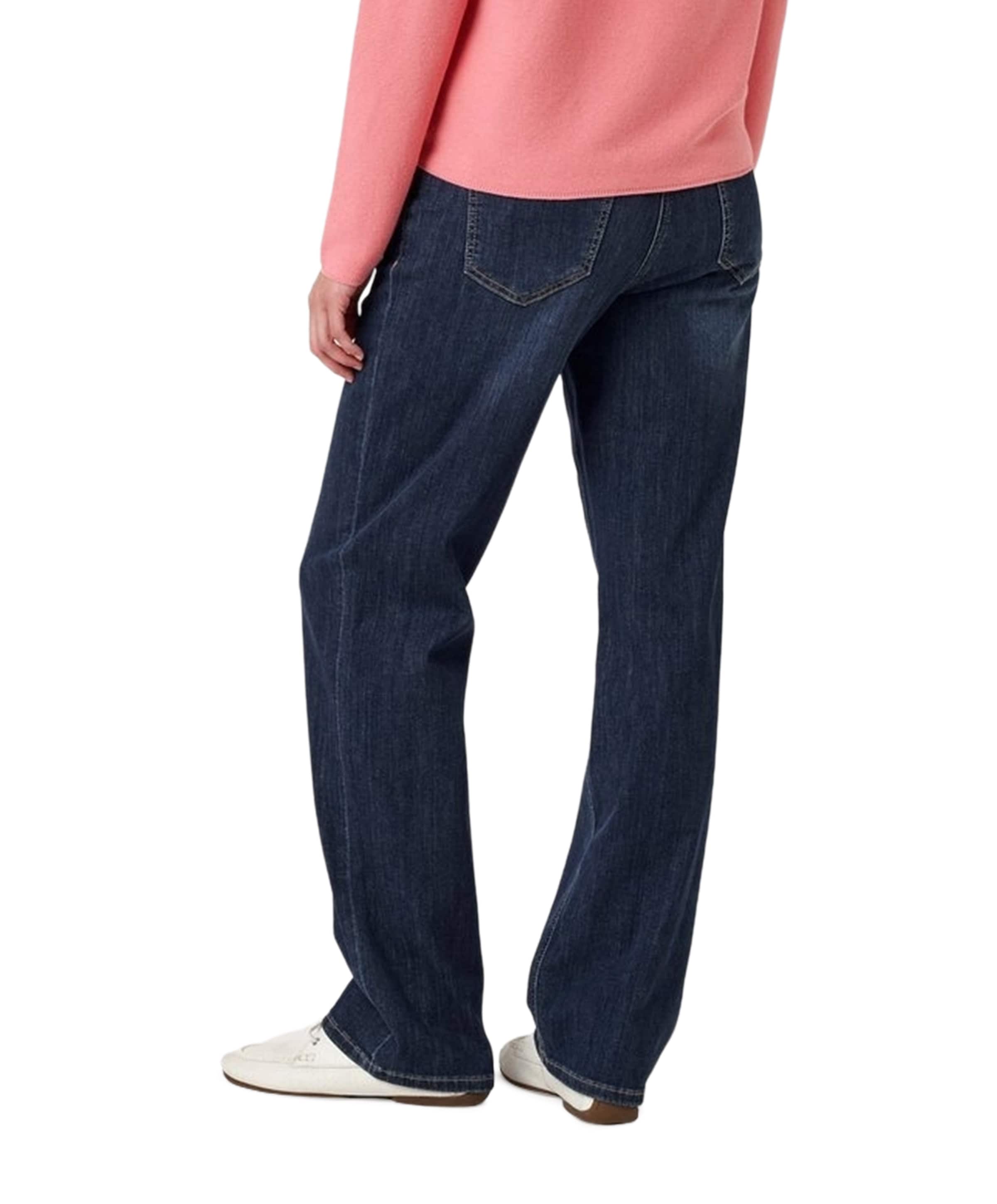 Toni Liv Straight dames jeans blauw