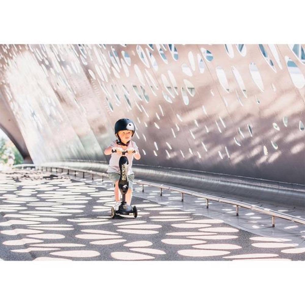 Highway Kick 1 Black/Gold - Scoot and Ride → Luksusbaby.dk