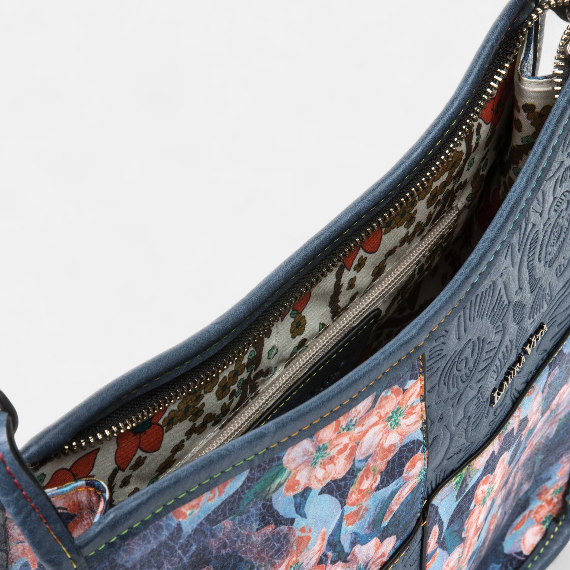 Sac bandoulière bleu