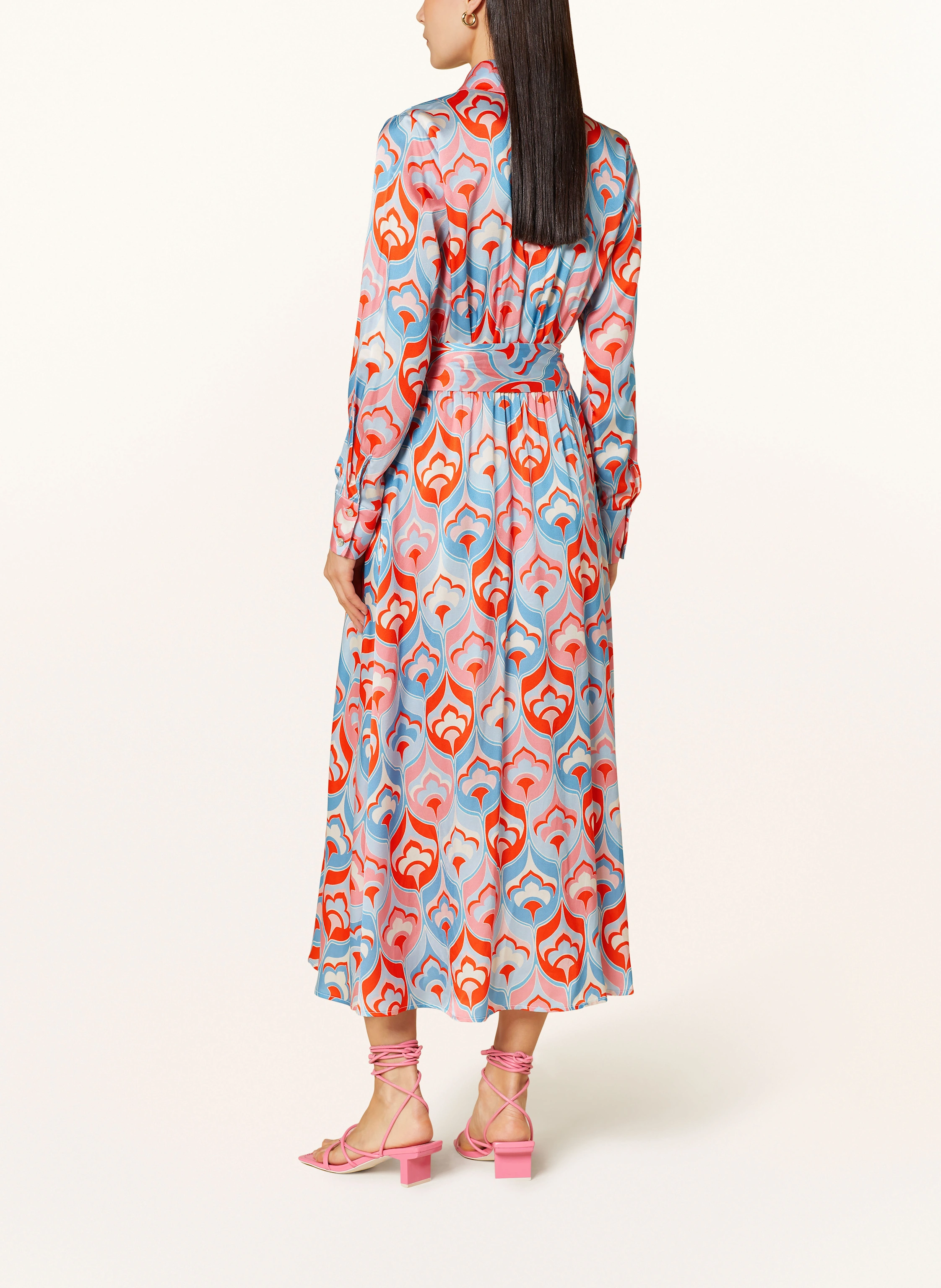 ANNA's Hemdblusenkleid mit Seide