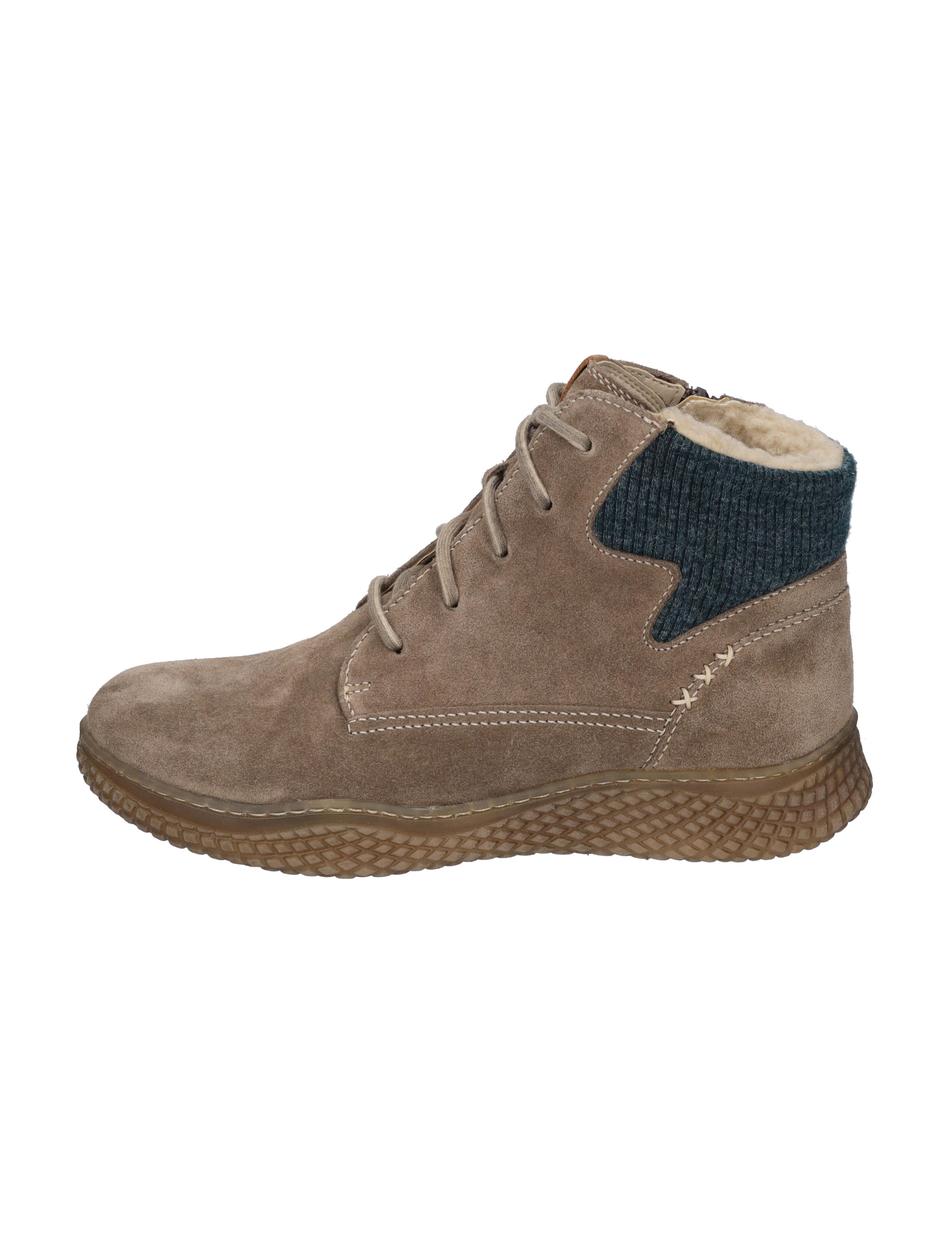 Stiefelette Amelie 09, taupe-kombi