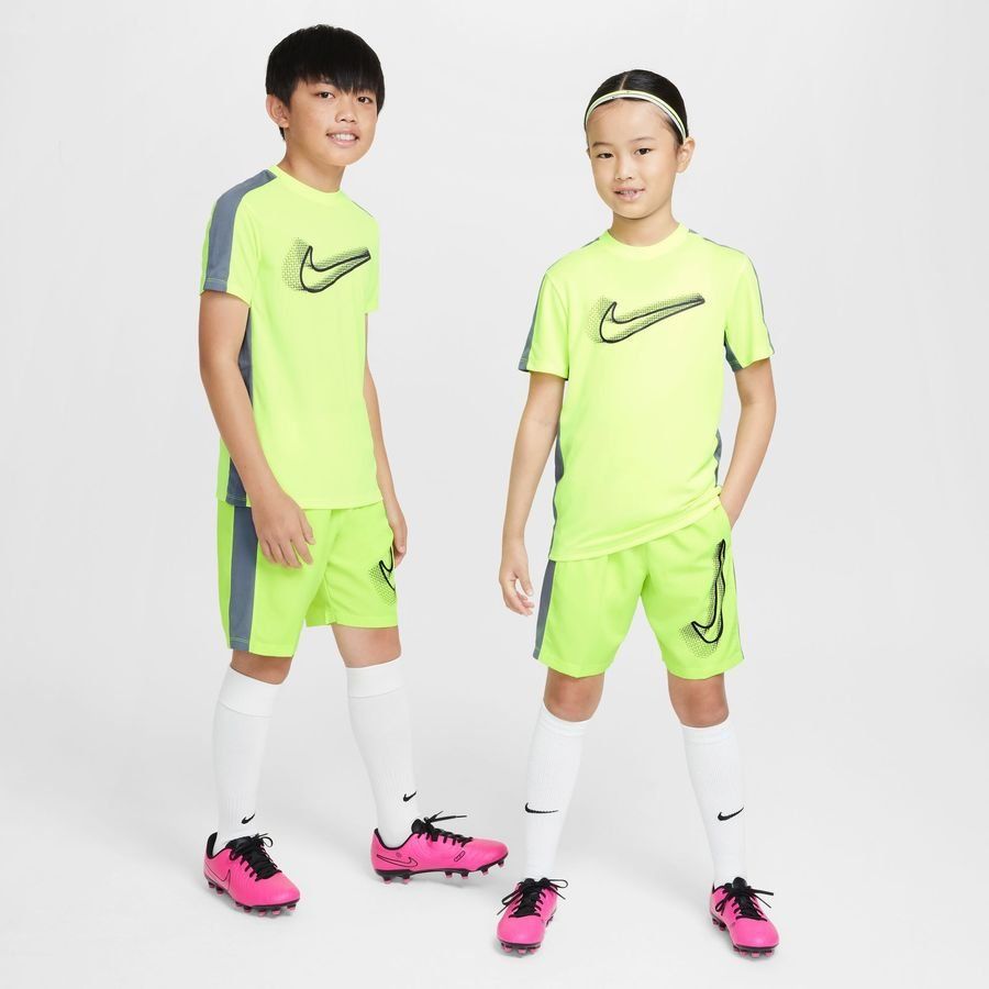 Nike Short d'Entraînement Academy 23 WP GX HBR - Jaune Fluo/Gris/Noir Enfant
