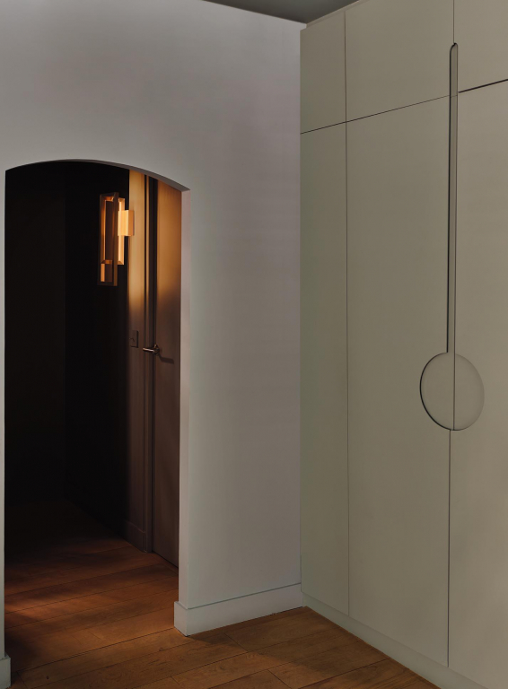 DCW éditions Borely wandlamp LED gold