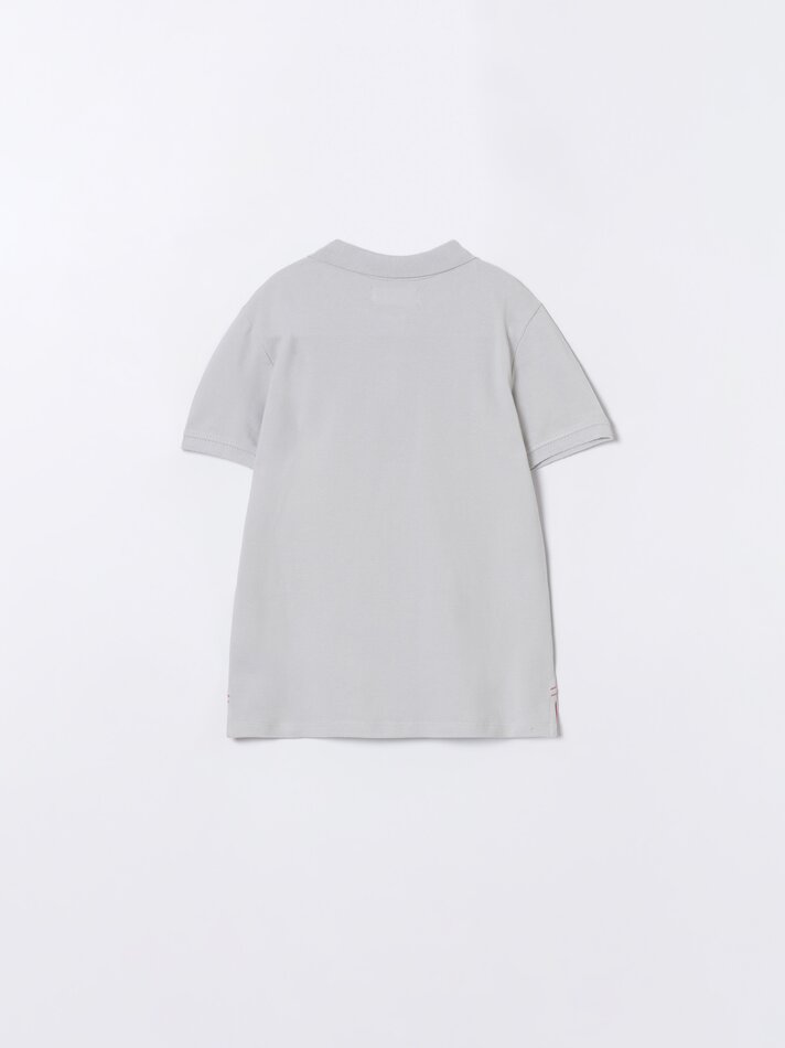 Pacote com 2 camisas polo básicas - Vermelho Claro