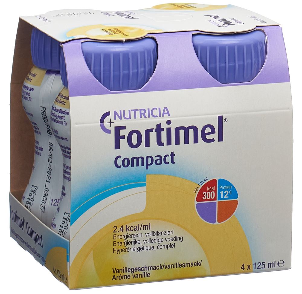 FORTIMEL Compact 2.4 kcal liq Vanille Fl 125 ml