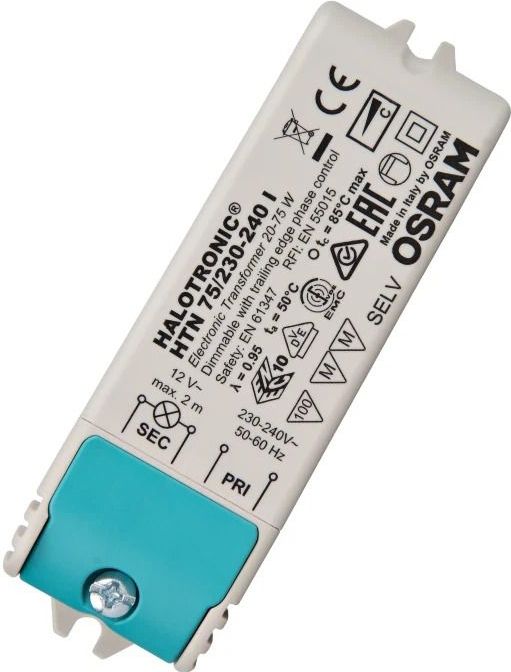 Transformator - Compact - Laagvolt - Dimbaar - Energie-efficiëntie ≥ 91%