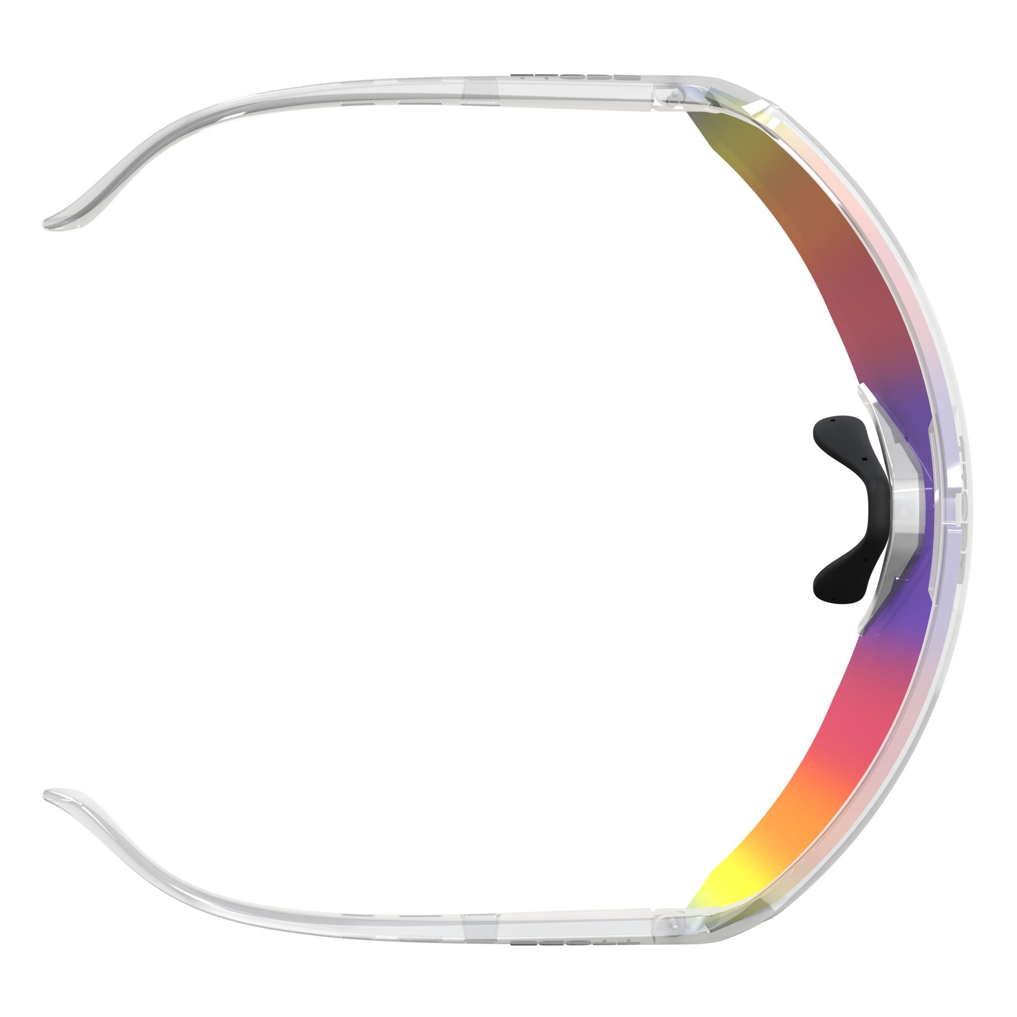SCOTT Sport Shield cykelbriller translucent/teal chrome