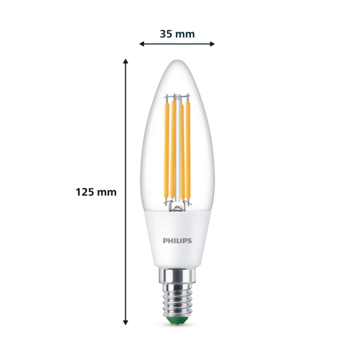 Philips Ultra Efficient LED 40W E14 2700K