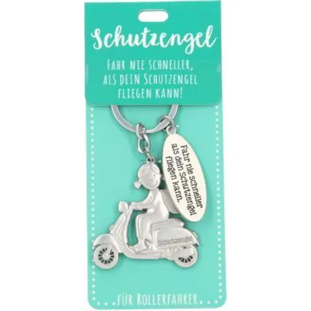 Depesche Schutzengel sicher im Straßenverkehr - Für Rollerfahrer, türkis