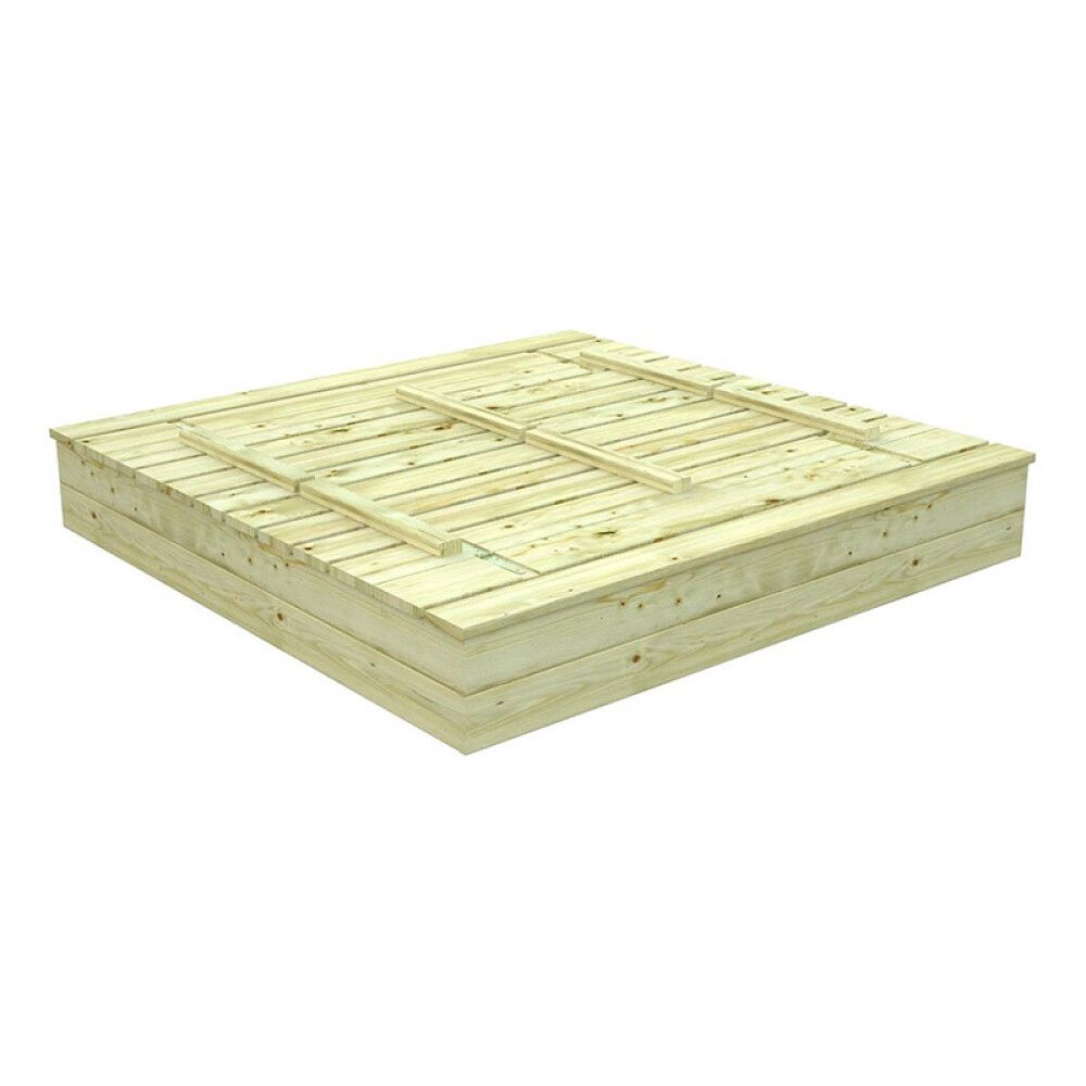 SANDKASSE PALMAKO SANDY 140X140 CM M/LOKK