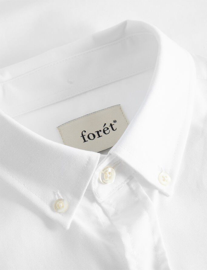 Forét LIFE SHIRT - WHITE White