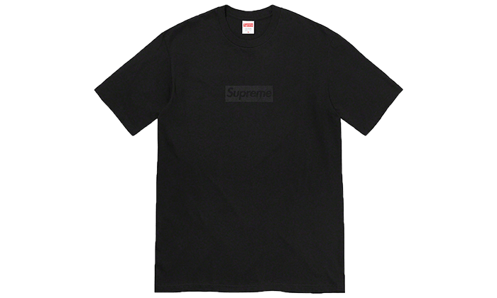 Supreme Tonal Box Logo Tee Black