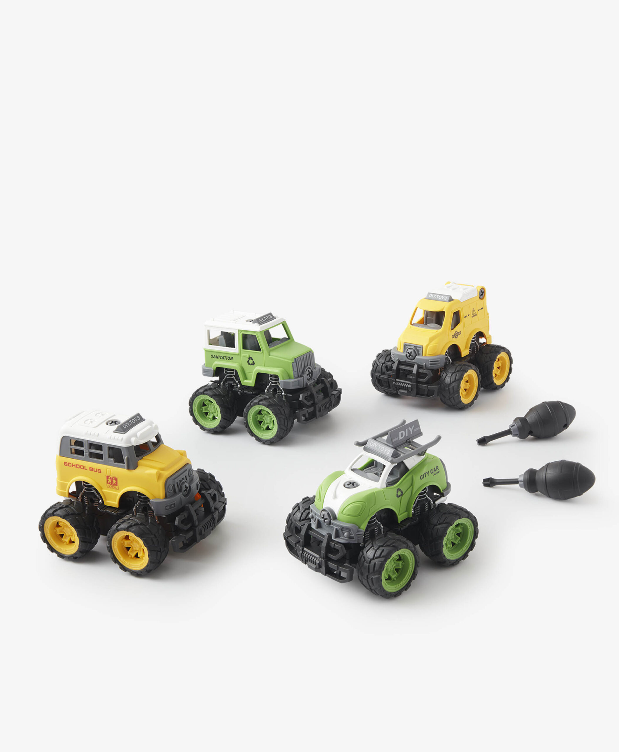 Spielzeugautos, 4er-Set