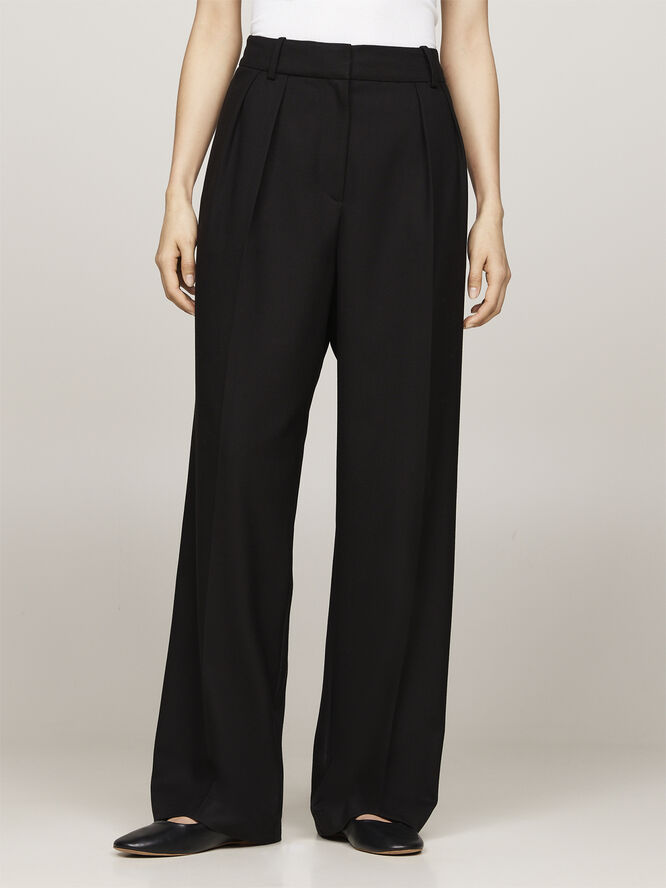 Tommy Hilfiger CORE RELAXED STRAIGHT PANT Black