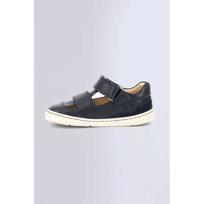 Kickbloom Marine BASKETS BASSES Cuir Garçon