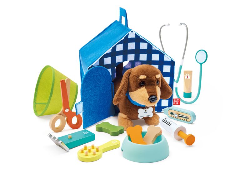 Hape Tierarzt-Set Set fördert das Verantwortungsbewusstsein