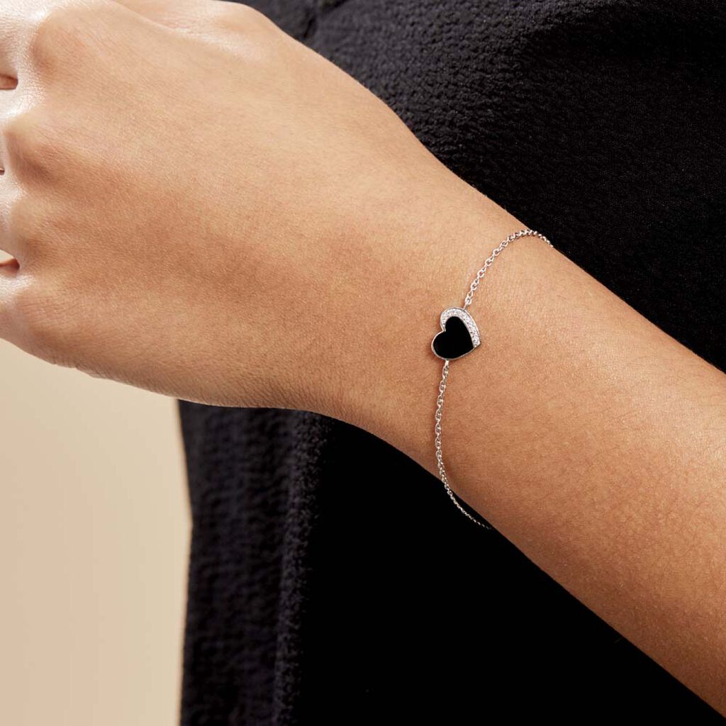 Bracelet Argent Leonilo Oxydes De Zirconium