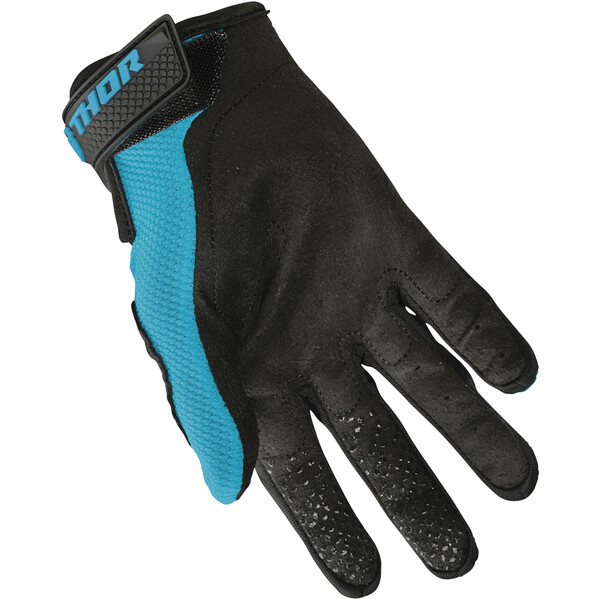 Thor Motocross - Gants femme Sector Turquoise / Blanc