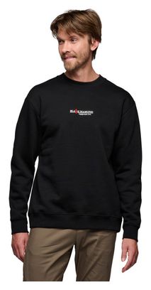 Sweat Manches Longues Black Diamond Heritage Wordmark Crew Noir