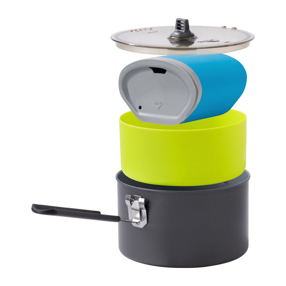 Msr TRAIL LITE - Ensemble de cuisine solo gris