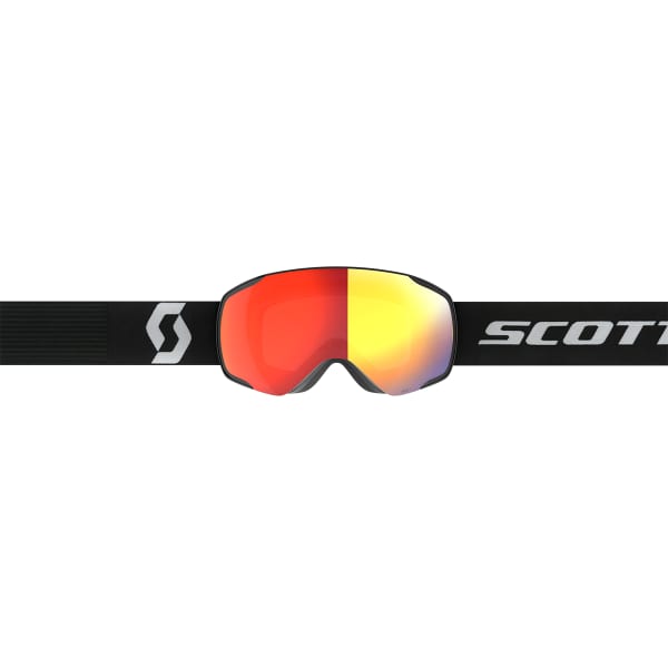Masque de ski SCOTT VAPOR LS MINERAL BLACK/WHITE LIGHT SENSITIVE RED CHROME