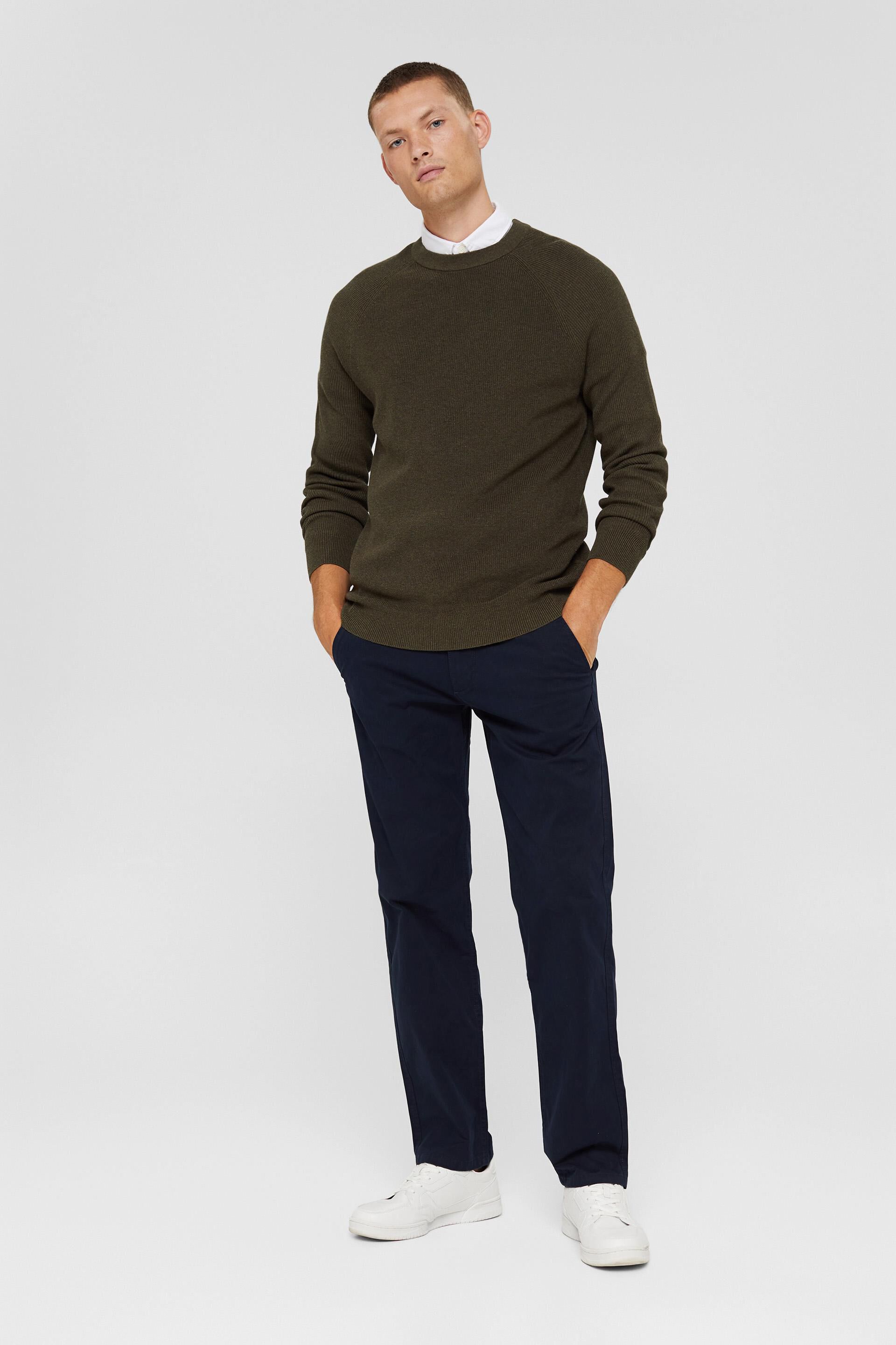 Chino de coupe droite en coton bio