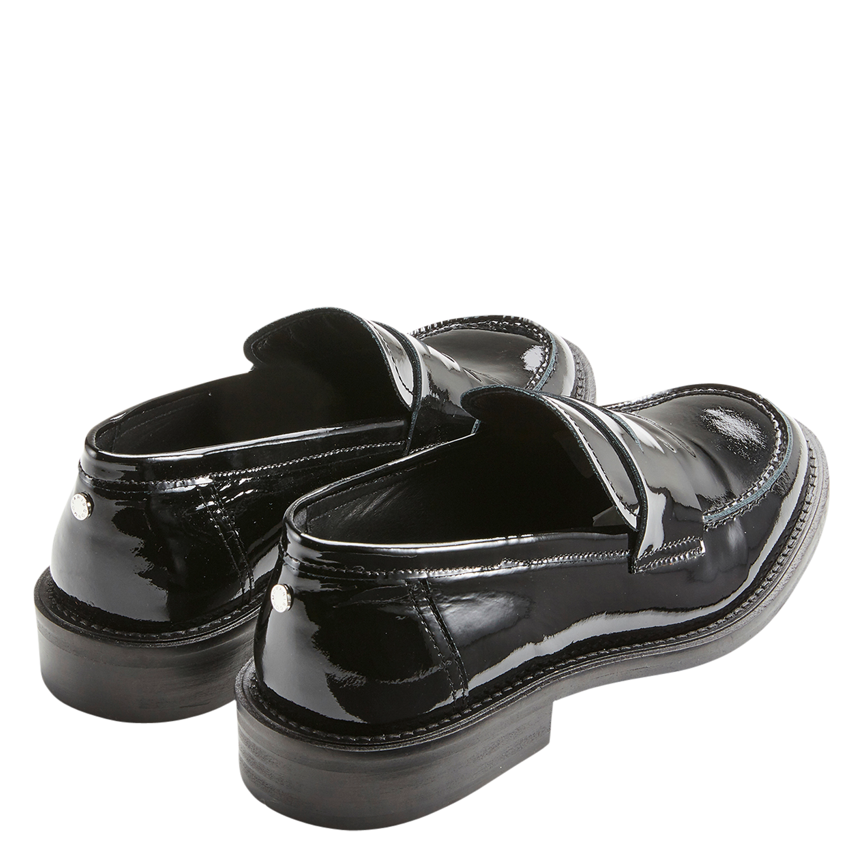 PALMA - Mocassins vernis | Noir