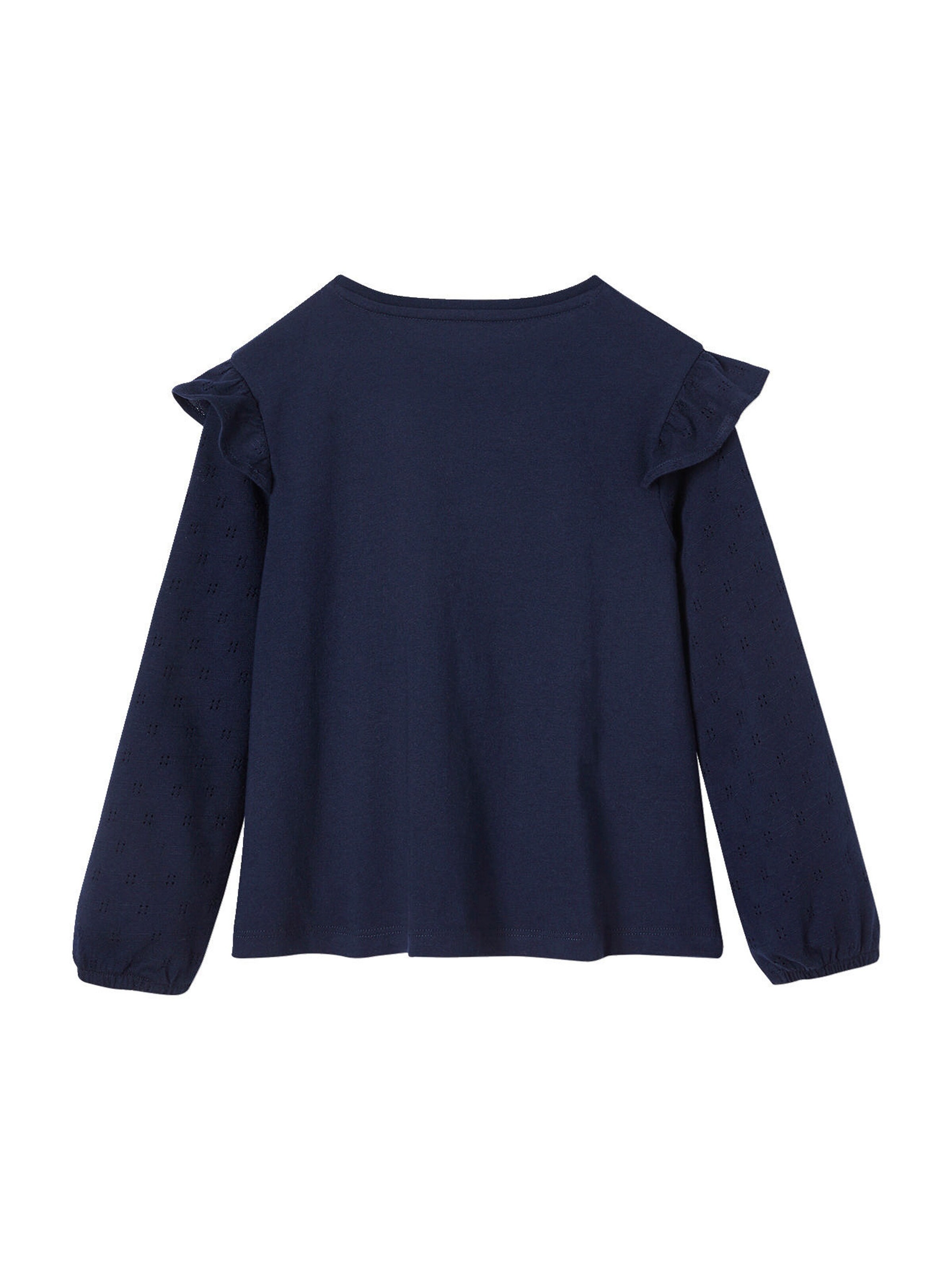 Vertbaudet Mädchen Blusenshirt BASIC marine