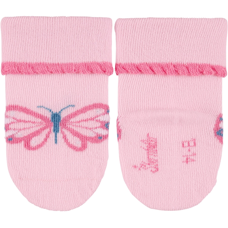 Sterntaler Baby-Söckchen Schmetterling, 3er-Pack weiss