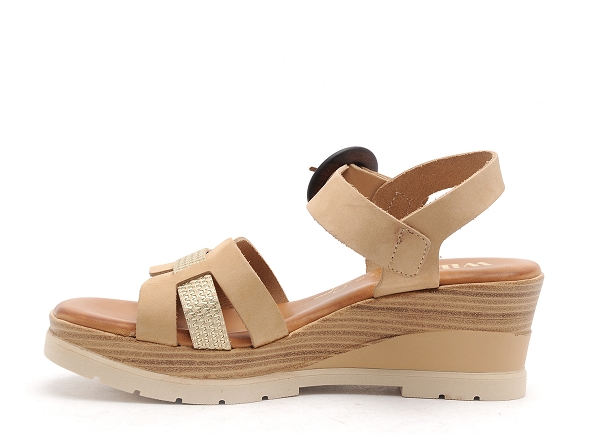 Wikers nu pieds talons femme h120576 marron