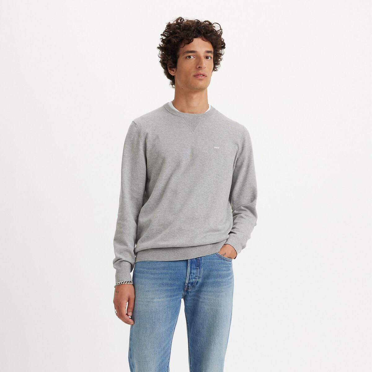 Suéter de gola redonda leve LEVI'S Housemark Leve