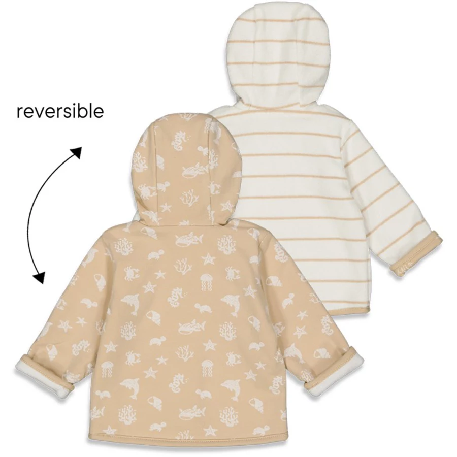 Feetje Wendejacke Ocean Child Sand Melange