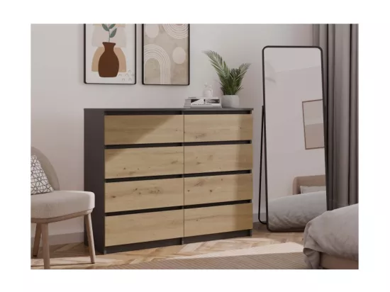 Commode Malwa M8/120 ANTHRACITE ARTISAN