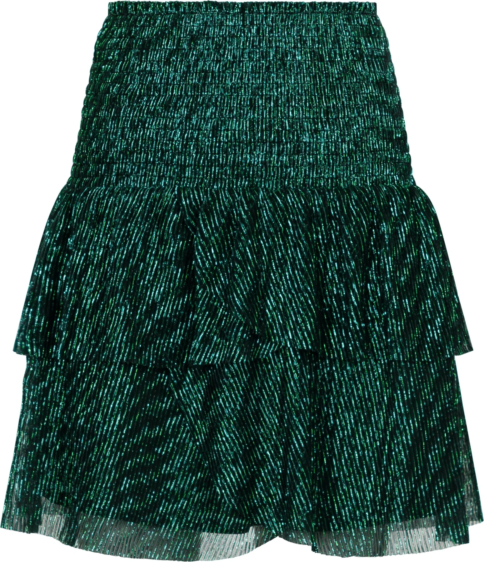 Neo Noir Carin Glitz Skirt green
