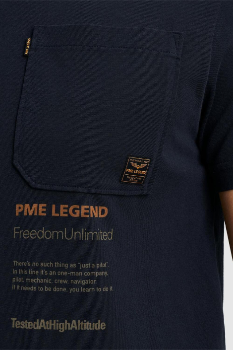PME legend blauwe heren t-shirt
