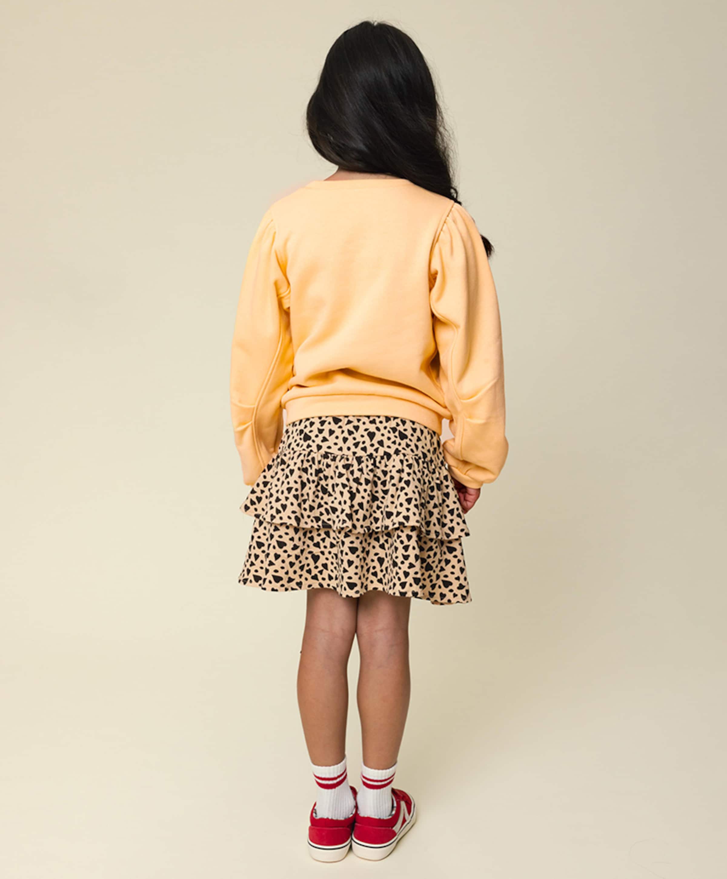 Looxs Little Meisjes sweater geel