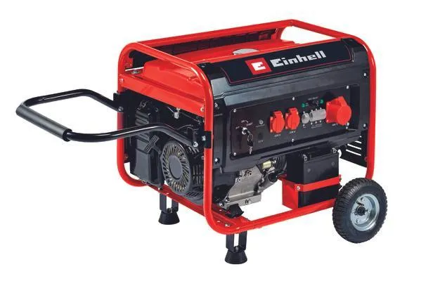Einhell Einhell TC-PG 65/E5 benzindrevet generator med 2x230 volt og 1x400 volt