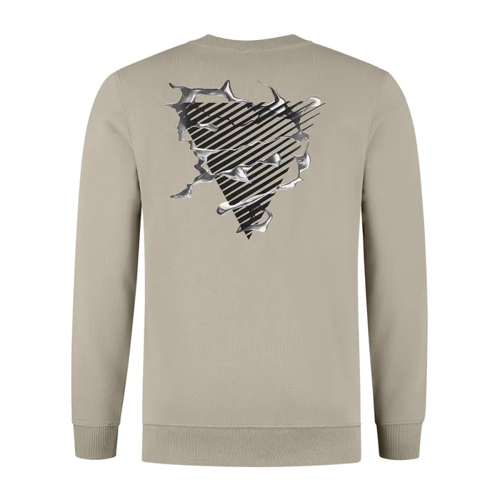 Pure Path Liquid Metal Logo Sweater Heren