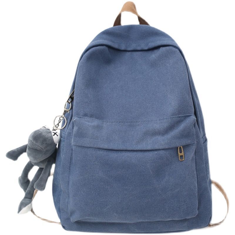 Bolso - Effen Canvas Rugzak