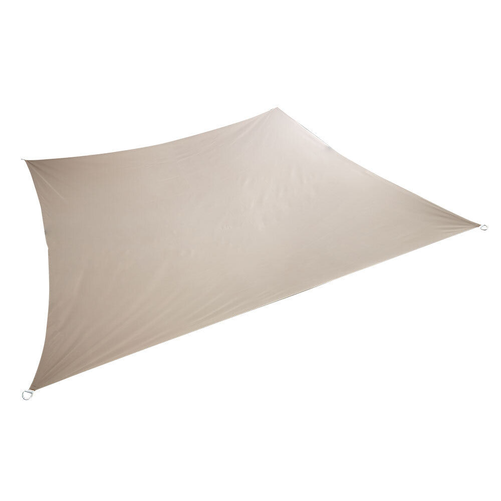 Voile d'ombrage carré Square taupe 290x290 cm