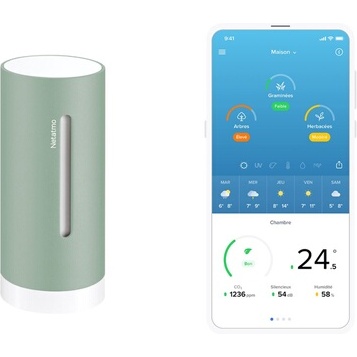 Sonde pour station météo Netatmo Module Interieur Additionnel - Menthe