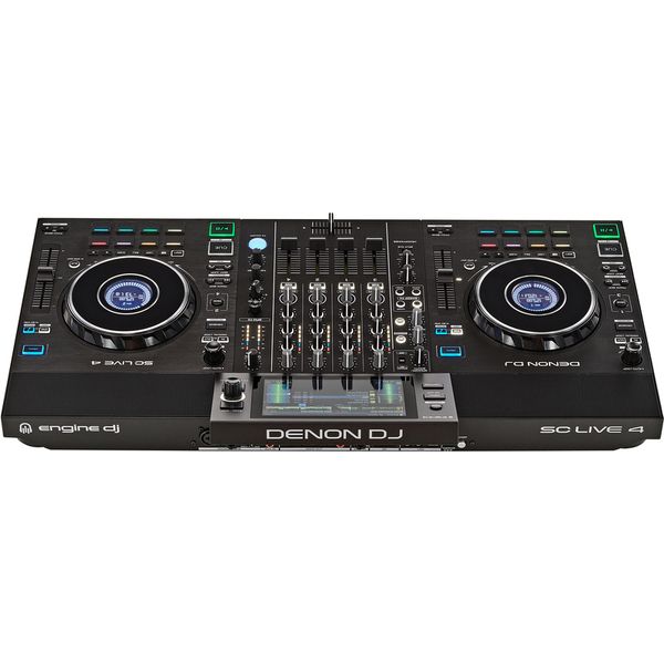 Denon DJ SC Live 4 Magma Case Bundle