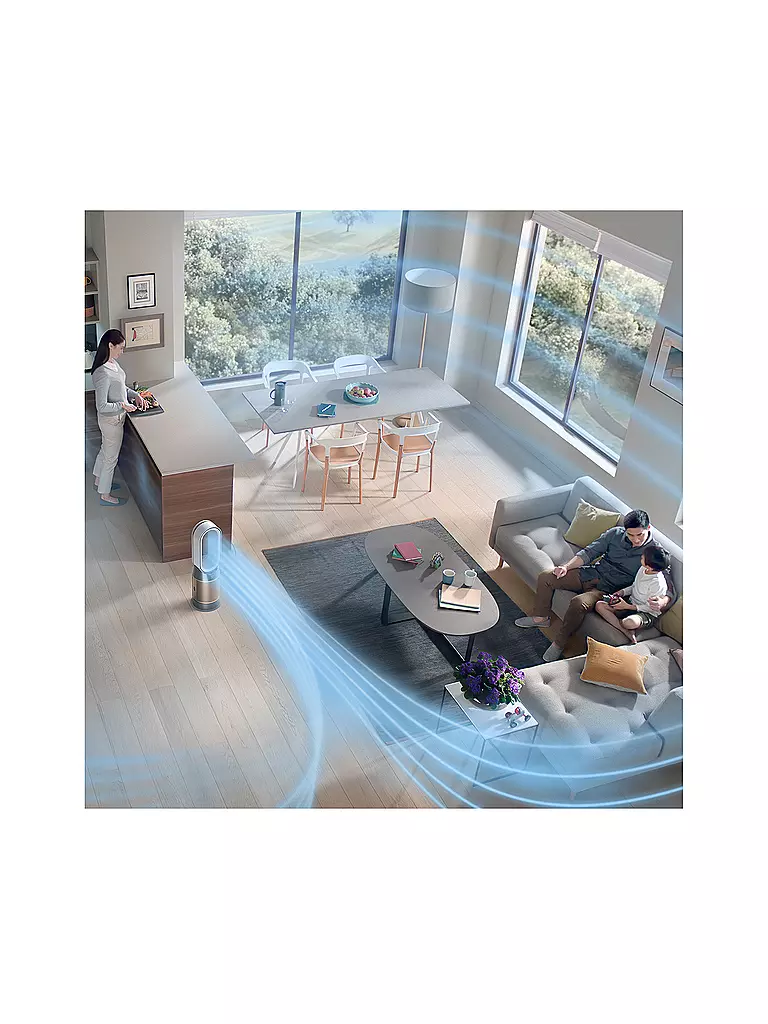 DYSON dyson Purifier Hot/Cool Formaldehyde Weiss/Gold  gold