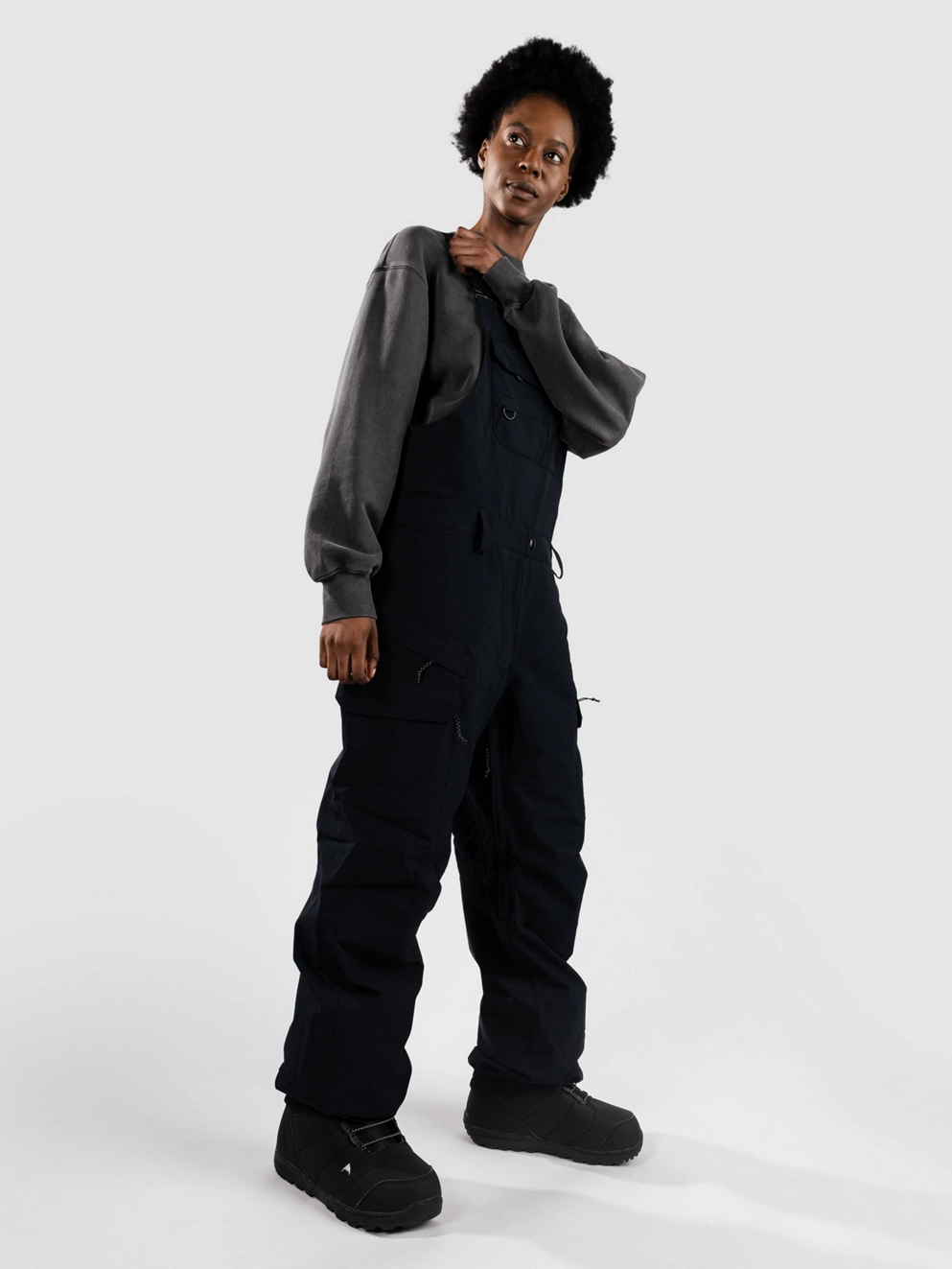 Volcom Creston 3D Stretch Bib Pants black