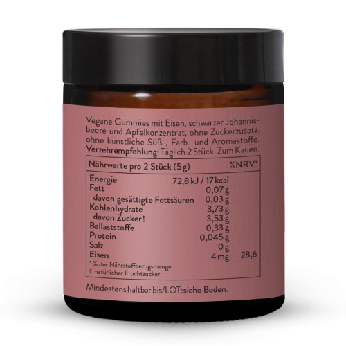 Sunday Natural Products  Eisen Beeren Gummies