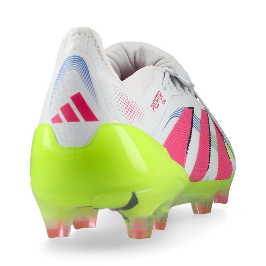 adidas Predator Elite Fold-over Tongue FG Celestial Victory - Blanc/Lucid Pink/Lucid Lemon