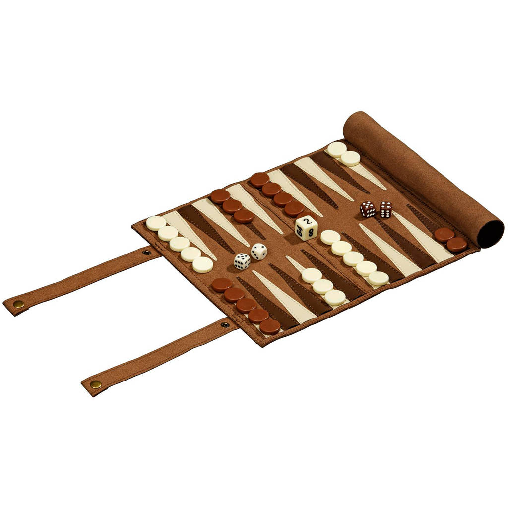 Backgammon, schaak- en dam reisset rol Backgammon-, schaak- en damreisset (rol)